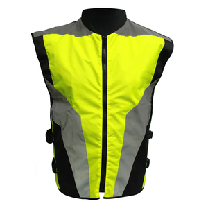 Construction Safety Vest Reflective <b>Strip</b> Mesh <b>Fabric</b> Reflector Security Jacket High Visibility Clothing OEM Service Men's - Product Image 2