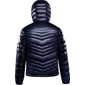 Blouson matelassé léger personnalisé pour homme en toile respirante à séchage rapide, idéal pour l'hiver, de haute qualité, coupe oversize et ample, avec col montant. - Product Image 3