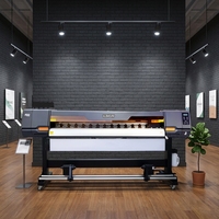 Imprimante publicitaire nouvelle génération à jet d'encre UV automatique à tête unique, rouleau à rouleau, 1,8 m, 3200 dpi, tête d'impression XP600, pour impression flexible