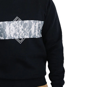 เสื้อสเวตเชิ้ตผู้ชายพรีเมียม ผ้าฝ้ายฟลีซ 100% แขนยาว สวมใส่สบาย คอวี ทรงพอดีตัว อุ่นในฤดูหนาว ระบายอากาศได้ดี เป็นมิตรต่อสิ่งแวดล้อม - Product Image 2