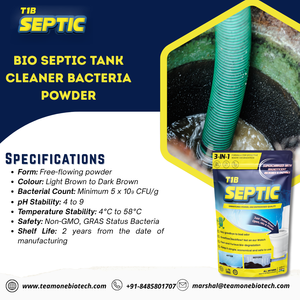<b>Commercial</b> Bacterial Septic Tank <b>Cleaner</b> with Odor Control and Sludge Reduction Features - Product Image 5