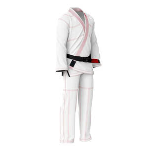 Uniforme de Artes Marciales Bjj Jiu Jitsu, Venta al por Mayor, Logotipo Personalizado, Transpirable, Ecológico, Duradero, Kimono de Algodón para Entrenamiento y Competencia - Product Image 3