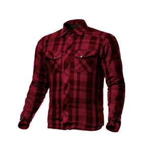 <b>Men's</b> Full Sleeve Plaid Flannel Motorcycle <b>Shirts</b> Protective <b>Padding</b> Windproof Breathable Quick Dry Summer Printed Winter Adult - Product Image 3