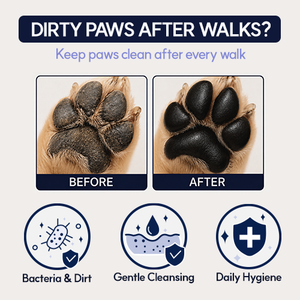 Gentle <b>Dog</b> Paw Cleanser <b>Bubble</b> Foam Natural Ingredients Low Irritation Pet Care <b>for</b> Sensitive Skin Daily Use - Product Image 3