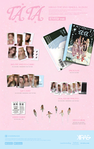 KIIRAS - [ TA TA ] อัลบั้มซิงเกิลชุดที่ 2 (เวอร์ชั่น EVER) อัลบั้มซีดีเคป๊อปขายดีที่สุดในเกาหลีสำหรับทุกวัย - Product Image 5