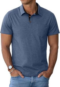 Chemises Polo Homme de Haute Qualité, Design Personnalisé, Manches Courtes, Printemps-Été, 100% Coton, Chemises Homme à Manches Courtes - Product Image 3
