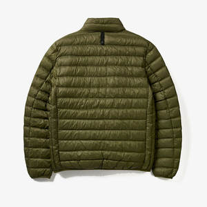 Chaqueta Acolchada Ligera para Hombre, Cuello Alto, Resistente al Agua, Cálida para Invierno, Corte Ajustado, Chaqueta de Burbujas Acolchada para Hombre, Logotipo Personalizado - Product Image 2