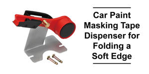 Car Body Repair Tool Automatic <b>Folding</b> Masking <b>Tape</b> <b>Dispenser</b> for BMW (Black PVC) - Product Image 5