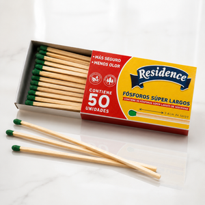 Allumettes longues pour barbecue, grillades, cuisson en extérieur, foyer, feu de camp, allumage de feu de bois, allumettes de sécurité - Product Image 5