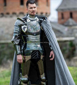 Armadura de caballero medieval, traje de armadura de acero funcional, Cosplay, Sca Warrior, acabado negro, armadura de cuerpo completo, traje de acero portátil - Product Image 6