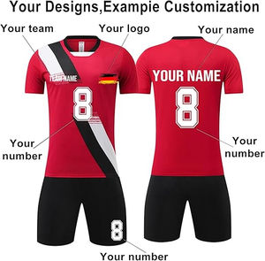 Uniformes de Fútbol Personalizados de Alta Calidad, Camisetas y Pantalones Cortos de Fútbol, Nombre, Logotipo y Número Personalizados, Uniforme de Fútbol Transpirable - Product Image 3