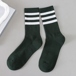 Comfortable Stretch <b>Socks</b> for Men Women Everyday Outdoor Active Wear — WOOL/COTTON MATERIAL Unisex - Product Image 4