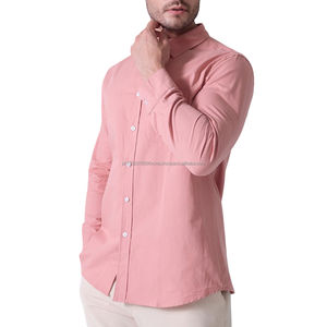 Chemises pour hommes de haute qualité 100% coton Premium Chemises en denim pour hommes élégantes et personnalisées Chemises en denim respirantes pour hommes - Product Image 3