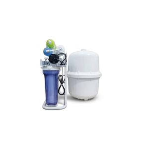 Système de filtration d'eau par osmose inverse Wellsys à 7 étapes sous évier 100 GPD avec réservoir de stockage, support et manomètre - Product Image 2