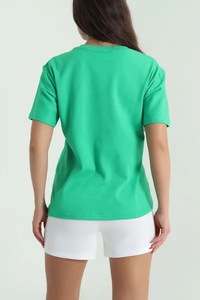 เสื้อสเวตเชิ้ตผ้าฝ้ายผสมขนแกะสำหรับผู้หญิงไซส์พลัส น้ำหนักมาก สวมใส่สบาย คอเสื้อแบบกำหนดเองได้ ตำแหน่งโลโก้ปรับแต่งได้ ผ้าหนัก 300 กรัม - Product Image 3