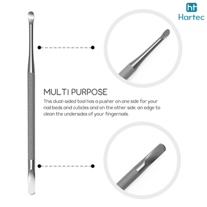 Best Quality Product Ergonomic Design Cuticle Remover <b>Tool</b> Professional Stainless Steel Nail Cleaner for Home and Salon - Product Image 2