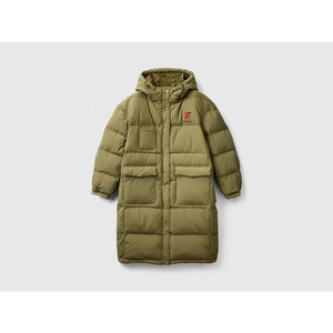 Solid International Luxury Trendy Slim Fit Casual Daily Wear Wind Resistant Breathable Warm Overcoat Men Puffer Jacket - Product Image 1