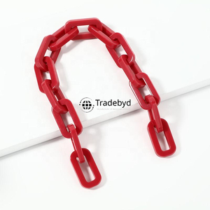 resin chain designer handmade necklace trendy colorful fashion jewelry lightweight stylish accessory for women girls Tradebyd - Product Image 3