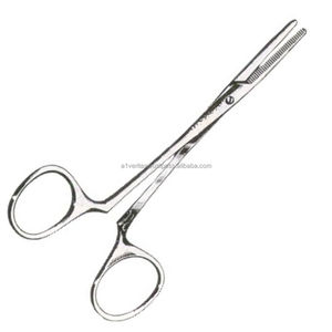 คีมหนีบหลอดเลือดดำแบบตรงและโค้ง A-1 VERITAS Spencer-Wells ทำจากสแตนเลสสตีล ใช้ซ้ำได้ สำหรับการผ่าตัด |   ที่จับเข็ม - Product Image 2