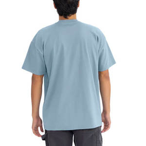 Camisetas Personalizadas con Cuello Redondo, Camisetas Premium para Hombre, Suaves y Ajustadas, Color Azul Cielo Sólido, Camiseta Casual y Elegante para Hombre y Mujer - Product Image 2