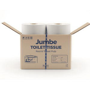 Rollo de Papel Higiénico Jumbo para Baños Comerciales, Alta Absorbencia, Textura Suave, Calidad Confiable, Suministro al por Mayor - Product Image 4