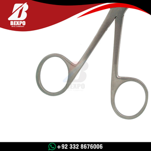 Micro-pince auriculaire ENT de type crocodile/alligator, instrument chirurgical manuel de haute qualité, style Hoffmann, précision - Product Image 6