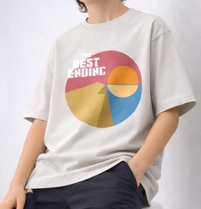 Camisetas Oversize para Niños, Cuello Redondo, Hombros Caídos, Estilo Casual de Verano, con Bolsillo Frontal con Cremallera, 100% Algodón Ecológico - Product Image 4