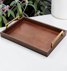 Bandeja de Servicio de Madera Hecha a Mano con Diseño de Unicornio, Duradera, Fácil de Limpiar, para Catering, Restaurantes, Desayunos y Uso Doméstico - Product Image 3