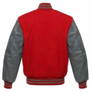 Wholesale Baseball Jacket Custom Wool Jacket <b>Man</b> Waterproof Plus Size Varsity Jackets - Product Image 6