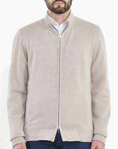 Custom 100% Wool Men's <b>Sweater</b> <b>Set</b> Zip Up Knitted Tracksuit Full Sleeve Casual Winter Wear - Product Image 6