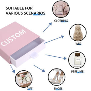 Custom Logo Luxury Rigid Cardboard <b>Pull</b> <b>Drawer</b> Gift Box Packaging Hard Sliding Premium Jewelry Watch Box Recycled Materials - Product Image 4