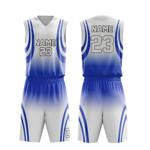 Uniforme de basket-ball à l'usine Qualité professionnelle Tendance Top Fabricant Nouveau Style Uniforme de basket-ball - Product Image 3