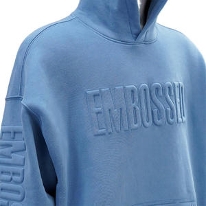 Sudaderas con Capucha Personalizadas de Alta Calidad al por Mayor, Sudaderas con Capucha Extra Grandes para Hombre con Logotipo Personalizado, Sudaderas con Capucha Lisas con Estampado Puff para Hombre - Product Image 2