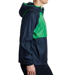 Travel Ready <b>Packable</b> Hooded Windbreaker <b>Jacket</b> Lightweight Full Zip Foldable Men Winter Front Logo - Product Image 3