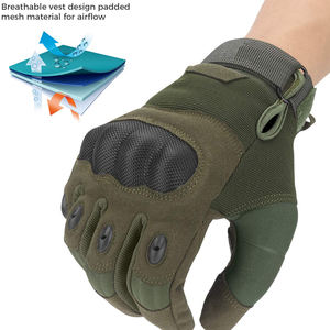 Guantes de Carreras Profesionales de Alta Calidad, Multicolores, Pantalla Táctil, Cuero Genuino, Protección Completa para Motocicleta - Product Image 3