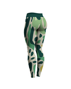 New Fashion Solid <b>Pattern</b> Women Sublimation Yoga <b>Leggings</b> Comfortable Yoga Wear Pants new design Women Sublimation Yoga <b>Leggings</b> - Product Image 4