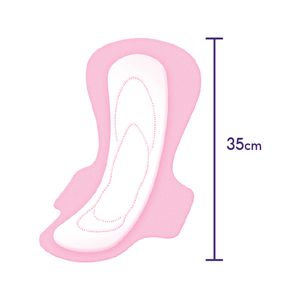 Toallas Sanitarias de Algodón Sanita Soft & Fit Relax Night 35 cm - Product Image 4