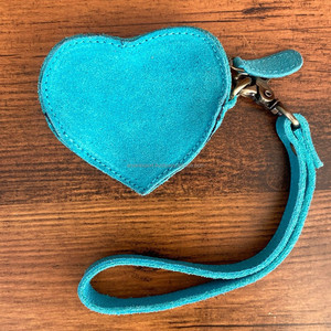 Diseño de moda Boot Stitch Suede cuero cremallera Mujer Mini monedero cuero genuino multifuncional muñeca almacenamiento dinero bolsa - Product Image 5