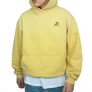 Sudaderas Holgadas Transpirables y Ligeras para Hombre, Precio Razonable, Color Sólido, Hechas en Pakistán - Product Image 4