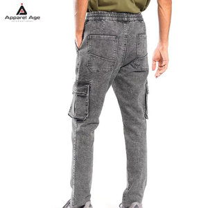 Pantalones de Algodón al por Mayor para Hombre, Pantalones Cargo para Oficina, Entrenamiento y Uso Diario, Jeans de Alta Calidad Hechos en Pakistán - Product Image 4