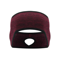 Bandeau chauffe-oreilles thermique personnalisé en polaire avec trou pour queue de cheval, Fabricant OEM ODM, Fournisseur d'usine, Vente en gros, Qualité supérieure
