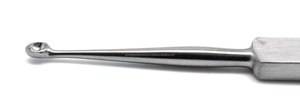 Ensemble d'instruments chirurgicaux en acier inoxydable pour ORL, curette pour l'élimination du cérumen, outil manuel réutilisable, chirurgie générale, classe I, certifié CE - Product Image 2