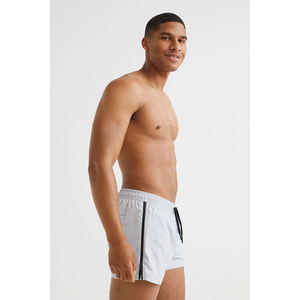 High Quality Factory Supplier Brown Woven Beach Shorts for <b>Men</b> Short Sexy Summer Swimming <b>Trunk</b> Beach - Product Image 3