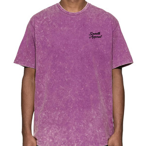 Camiseta con Efecto Desgastado, 100% Algodón, Diseño Moderno Urbano, Secado Rápido, Ligera, Textura Desgastada, Perfecta para Uso Casual, a la Moda - Product Image 1