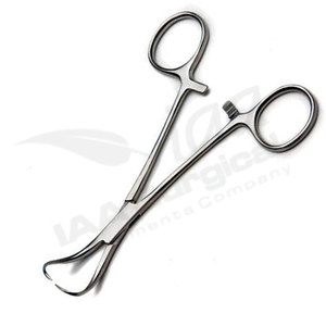 Pinza para Toallas de Acero Inoxidable Profesional, Pinzas Backhaus, Instrumento Quirúrgico Manual para Uso Hospitalario, Certificado ISO13485 - Product Image 5