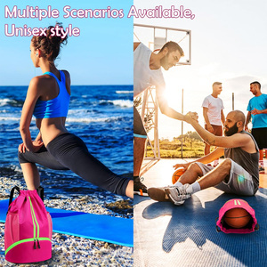 Sacs à dos de sport pour le football, sacs d'équipe de football avec logo personnalisé, équipement d'entraînement, fabricant OEM Pakistan, export, vente en gros mondiale - Product Image 5