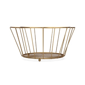 Nouveaux accessoires pour la maison, panier à fruits au design antique, de qualité supérieure, en fil de fer noir, aux meilleurs prix. - Product Image 3