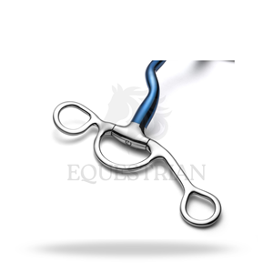 Bridon de dressage en fer doux Mullen Low Port argentin pour l'équitation et le contrôle du cheval - Product Image 4