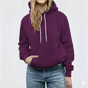 Sudadera Extra Grande para Mujer, Estilo Holgado a la Moda, Calidad Premium, Sudadera con Estampado Personalizado OEM - Product Image 1
