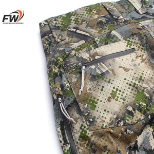 High Quality Custom Camo Men's Casual Flared Baggy Cargo Ripstop Jogger Cotton Mens Camouflage Tactical Work Pants - Product Image 6